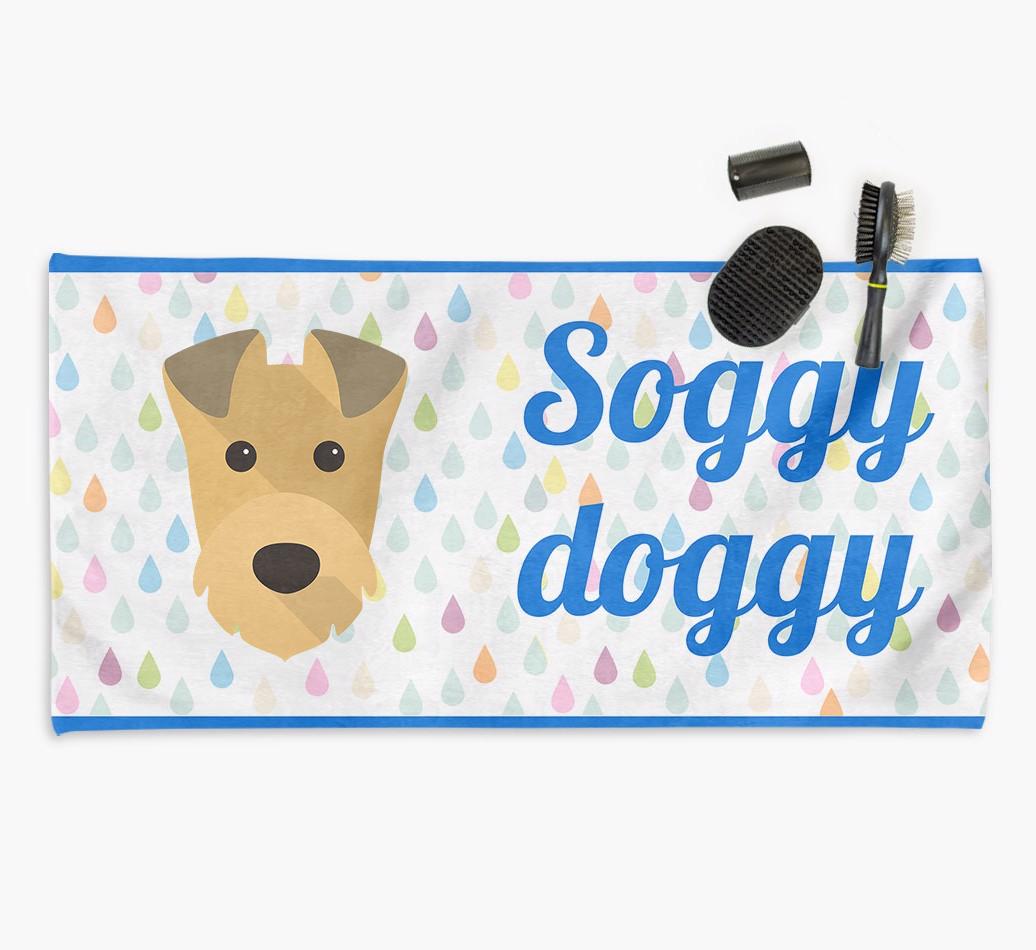 'Soggy Doggy' Towel for your {breedCommonName}