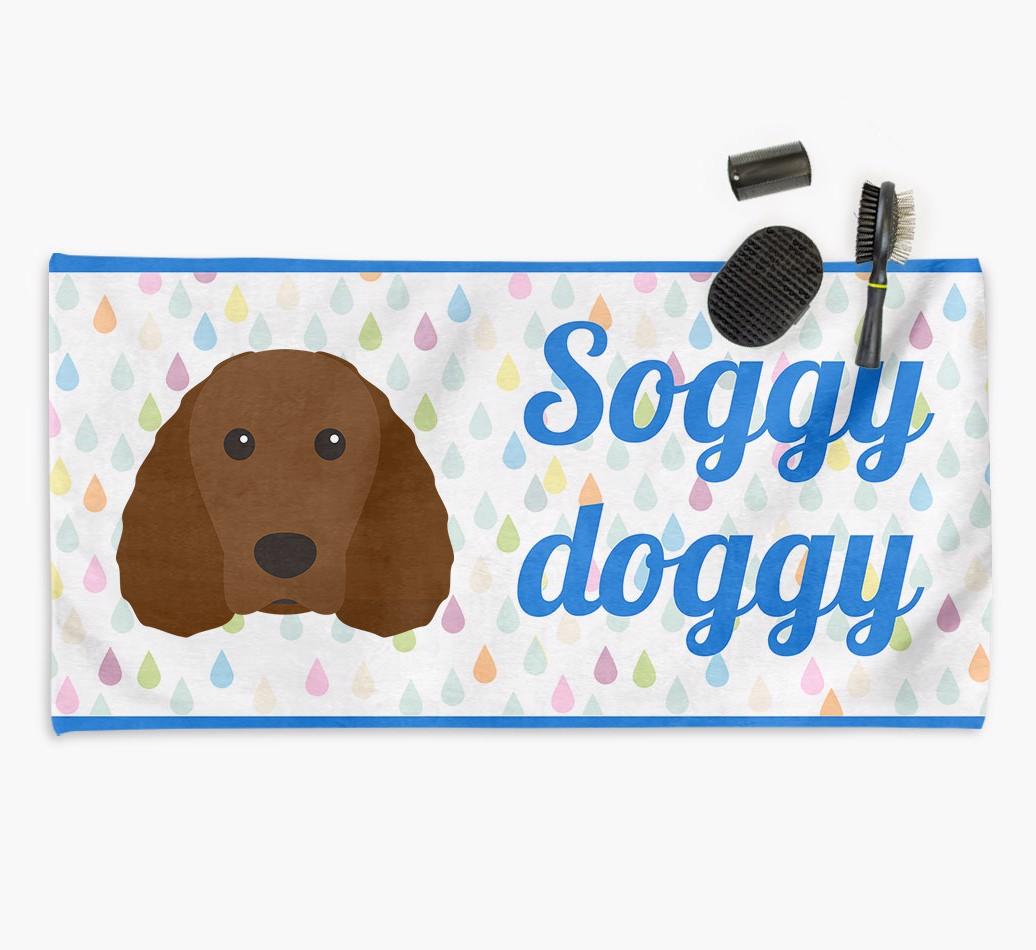'Soggy Doggy' Towel for your {breedCommonName}