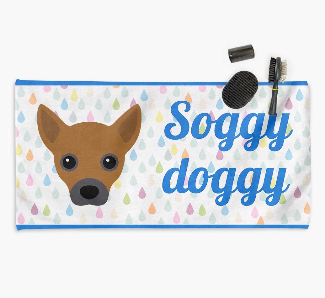 'Soggy Doggy' Towel for your {breedCommonName}