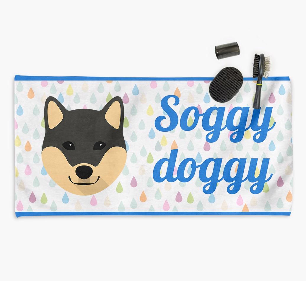'Soggy Doggy' Towel for your {breedCommonName}