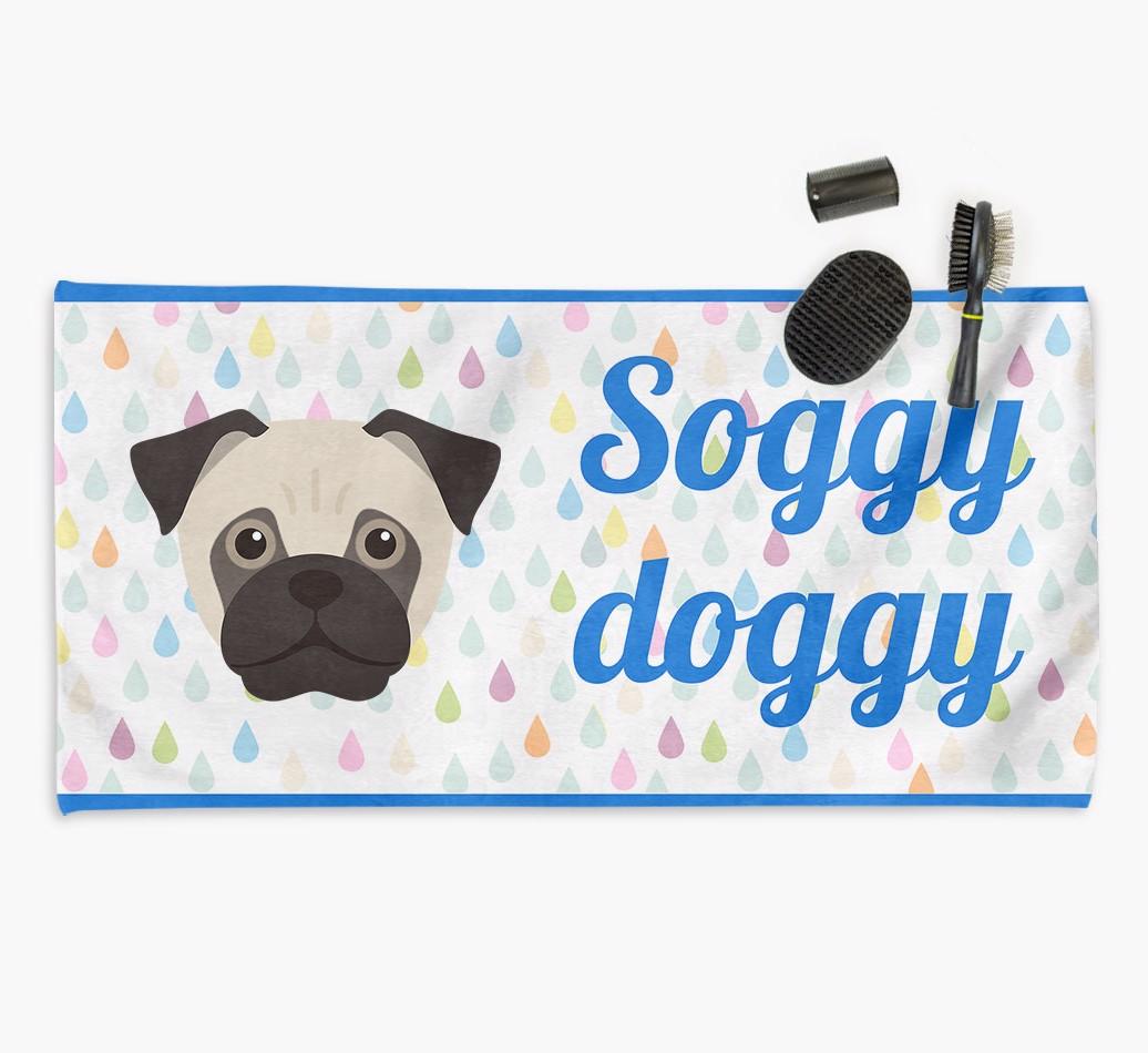 'Soggy Doggy' Towel for your {breedCommonName}
