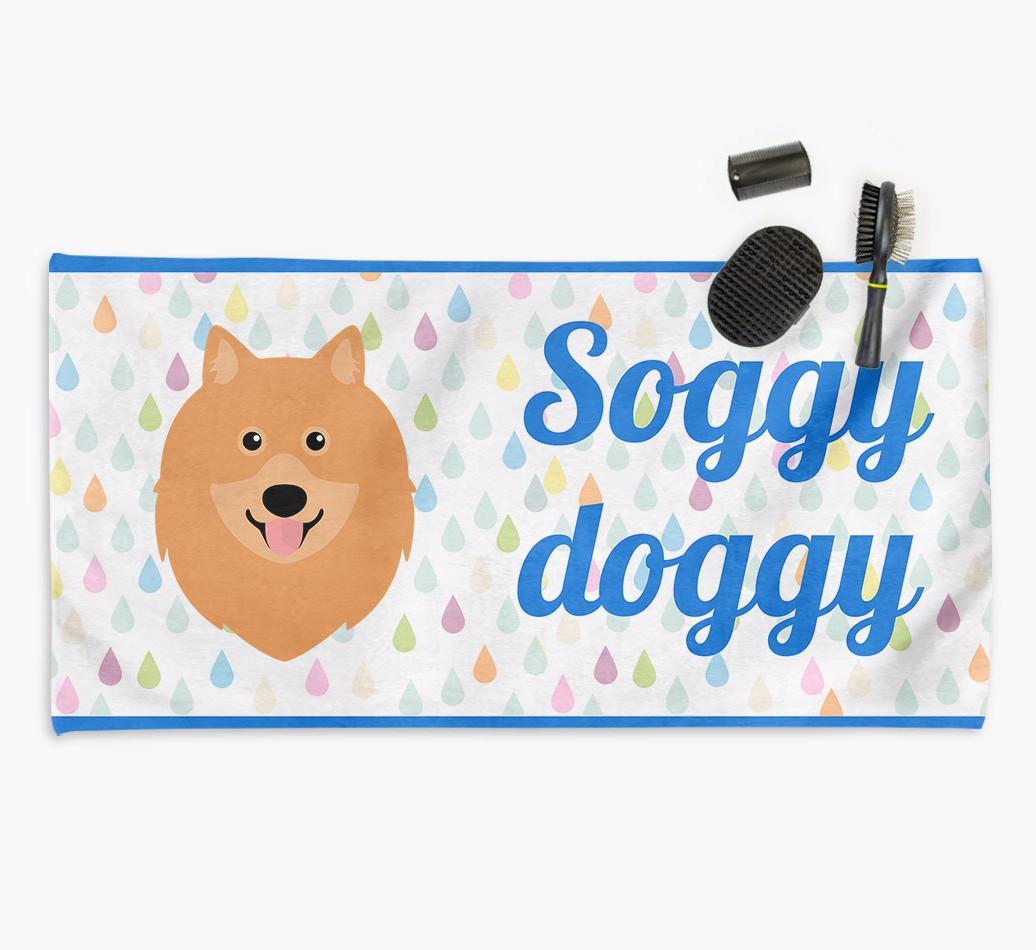 'Soggy Doggy' Towel for your {breedCommonName}