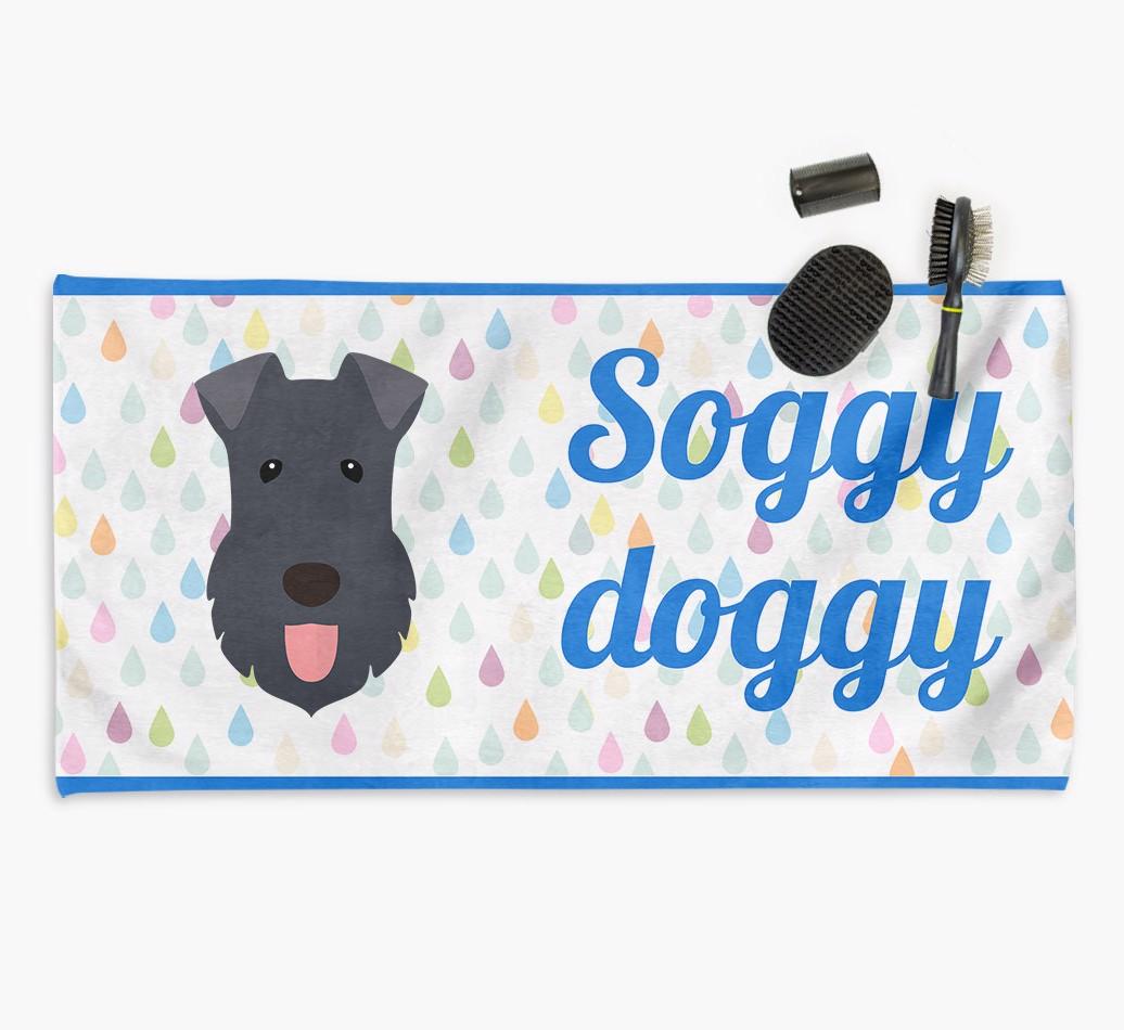 'Soggy Doggy' Towel for your {breedCommonName}