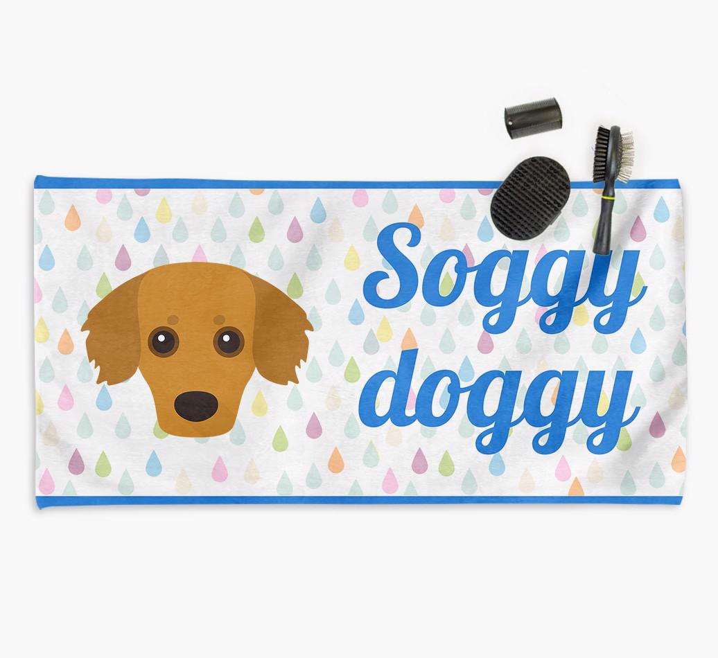 'Soggy Doggy' Towel for your {breedCommonName}