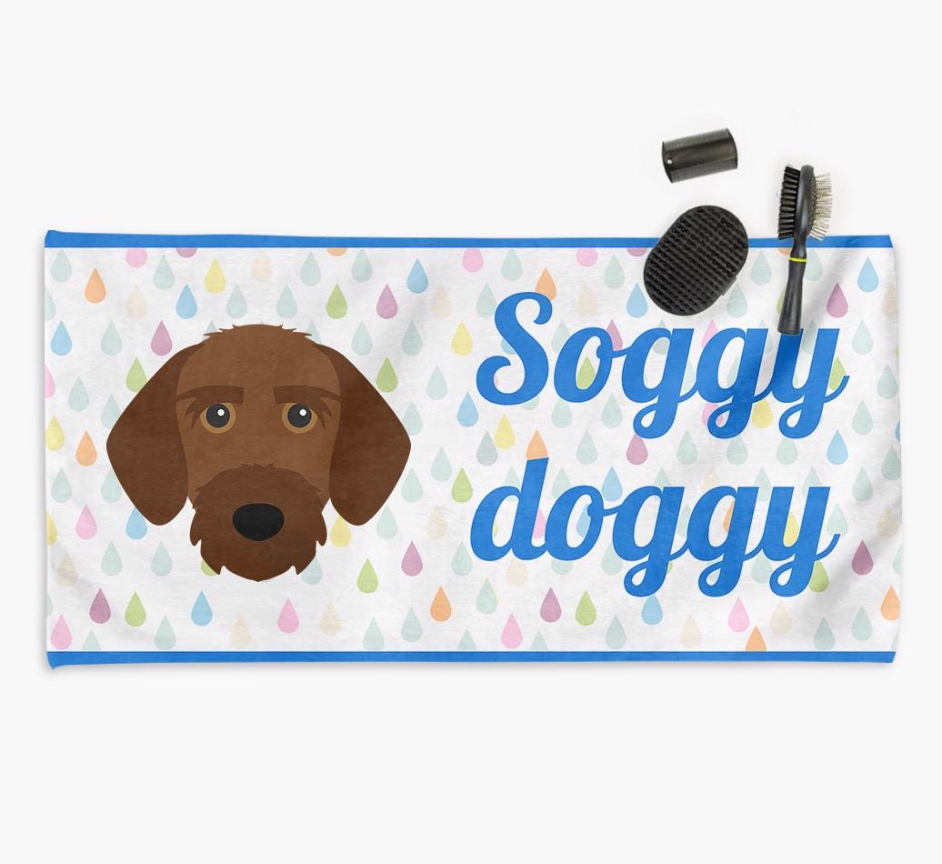 'Soggy Doggy' Towel for your {breedCommonName}