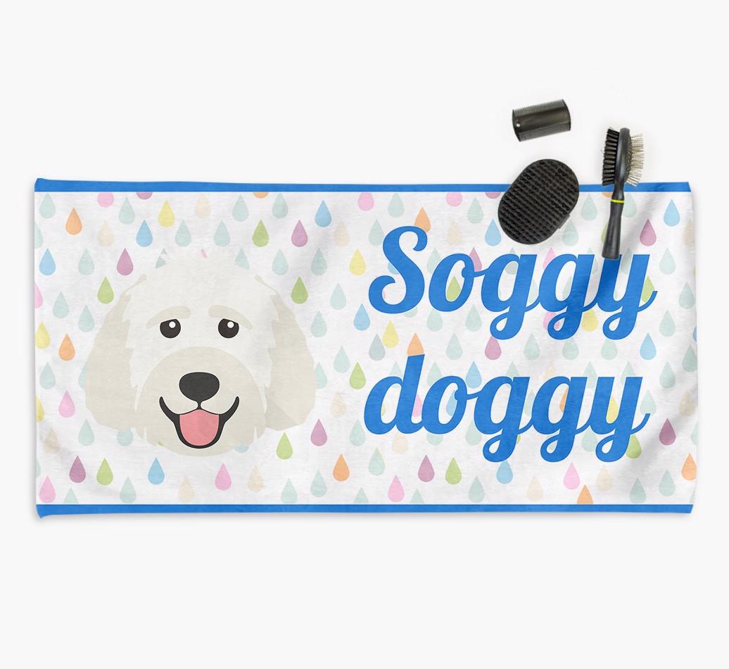'Soggy Doggy' Towel for your {breedCommonName}