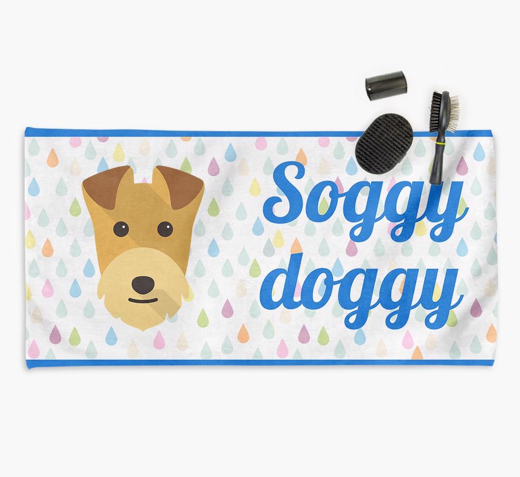 'Soggy Doggy' Towel for your {breedCommonName}