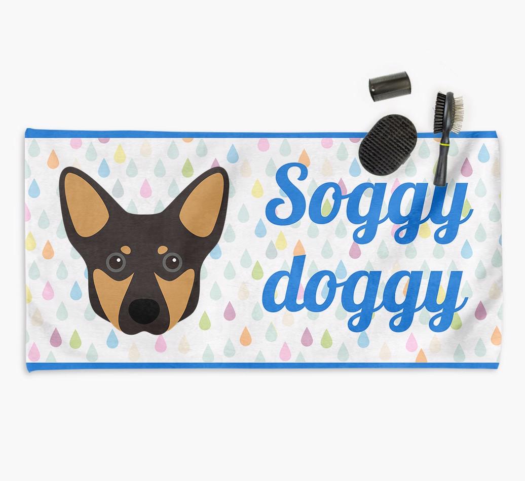 'Soggy Doggy' Towel for your {breedCommonName}