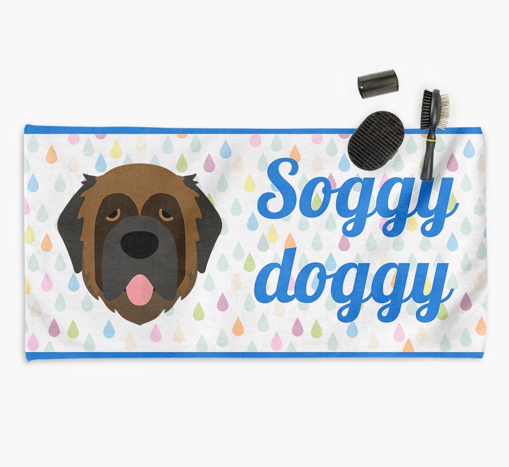 'Soggy Doggy' Towel for your {breedCommonName}