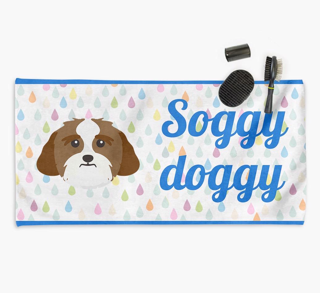 'Soggy Doggy' Towel for your {breedCommonName}