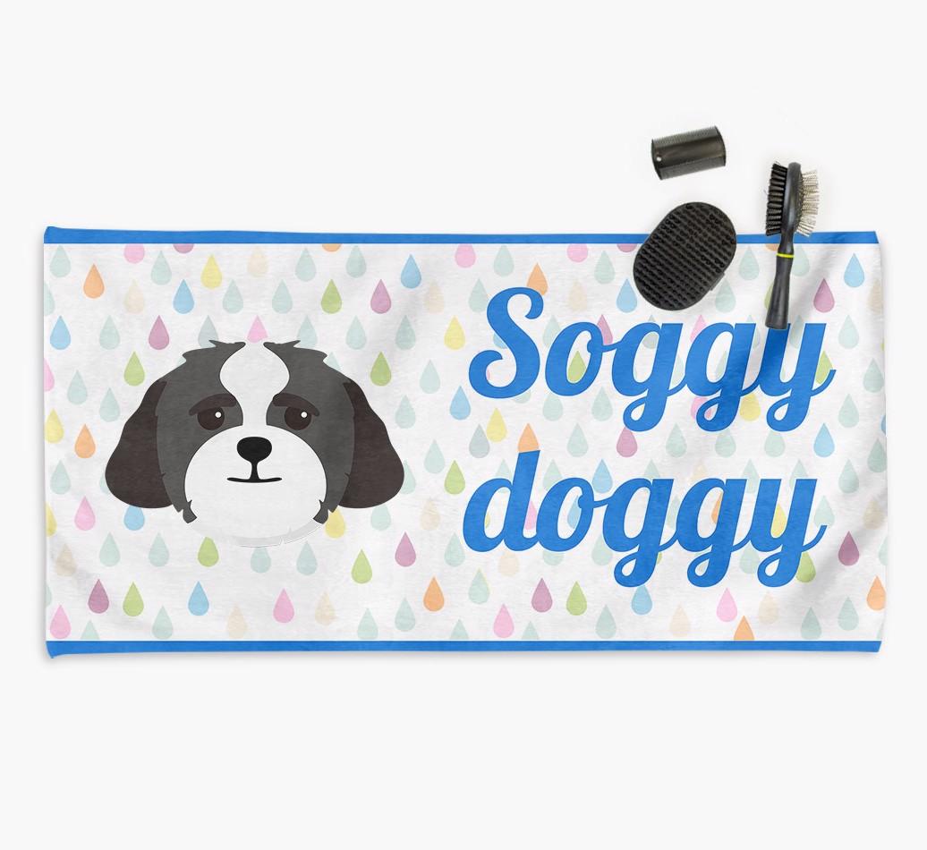 'Soggy Doggy' Towel for your {breedCommonName}