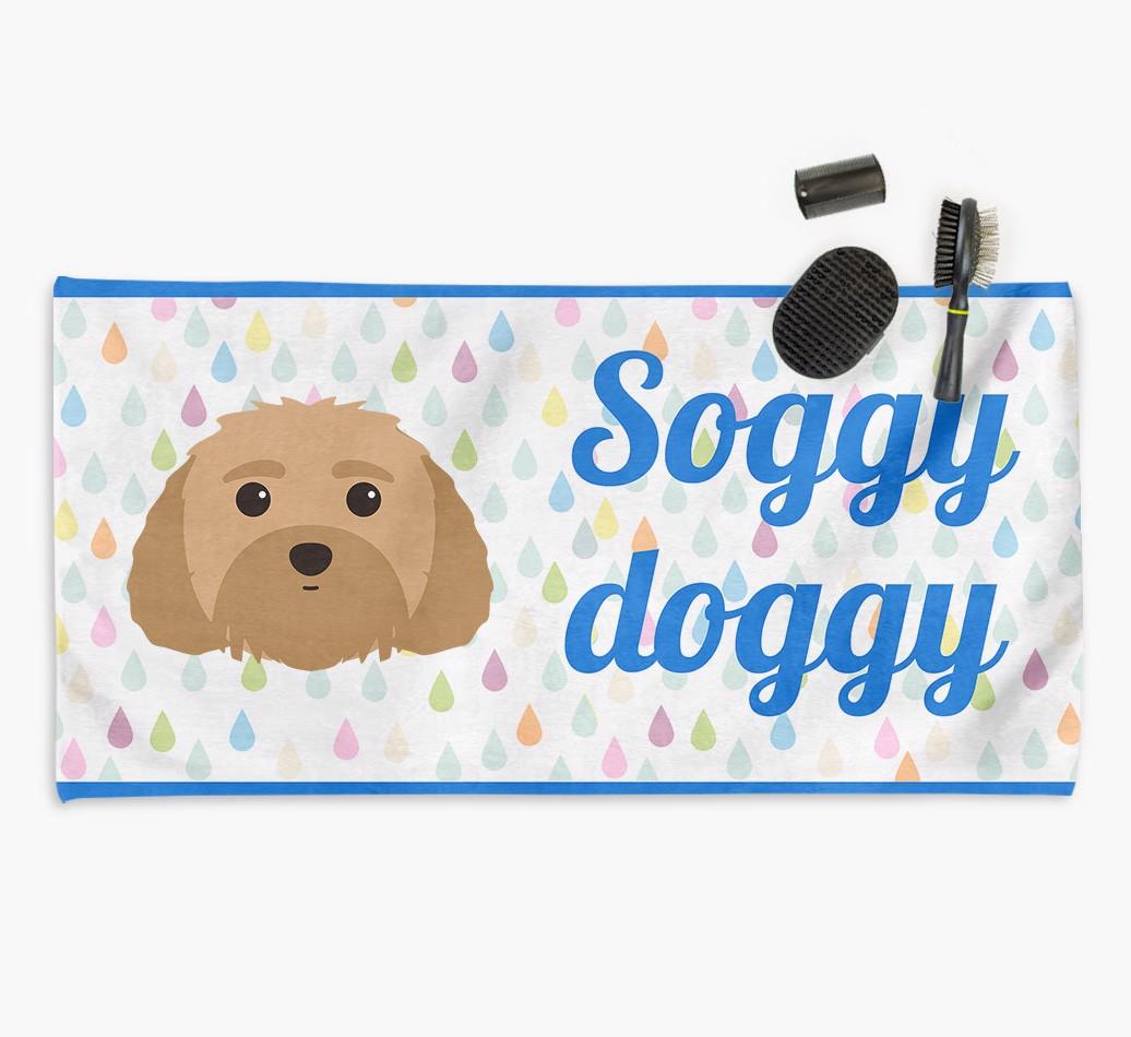 'Soggy Doggy' Towel for your {breedCommonName}