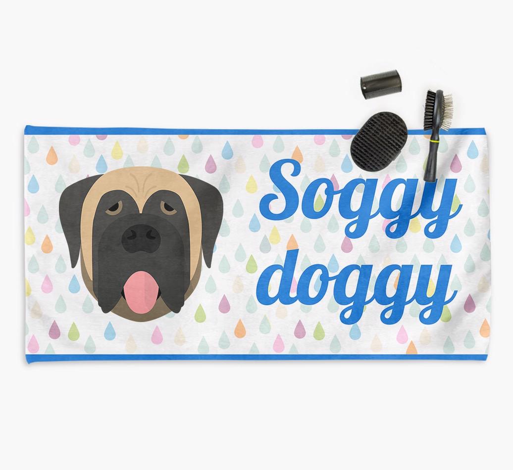 'Soggy Doggy' Towel for your {breedCommonName}
