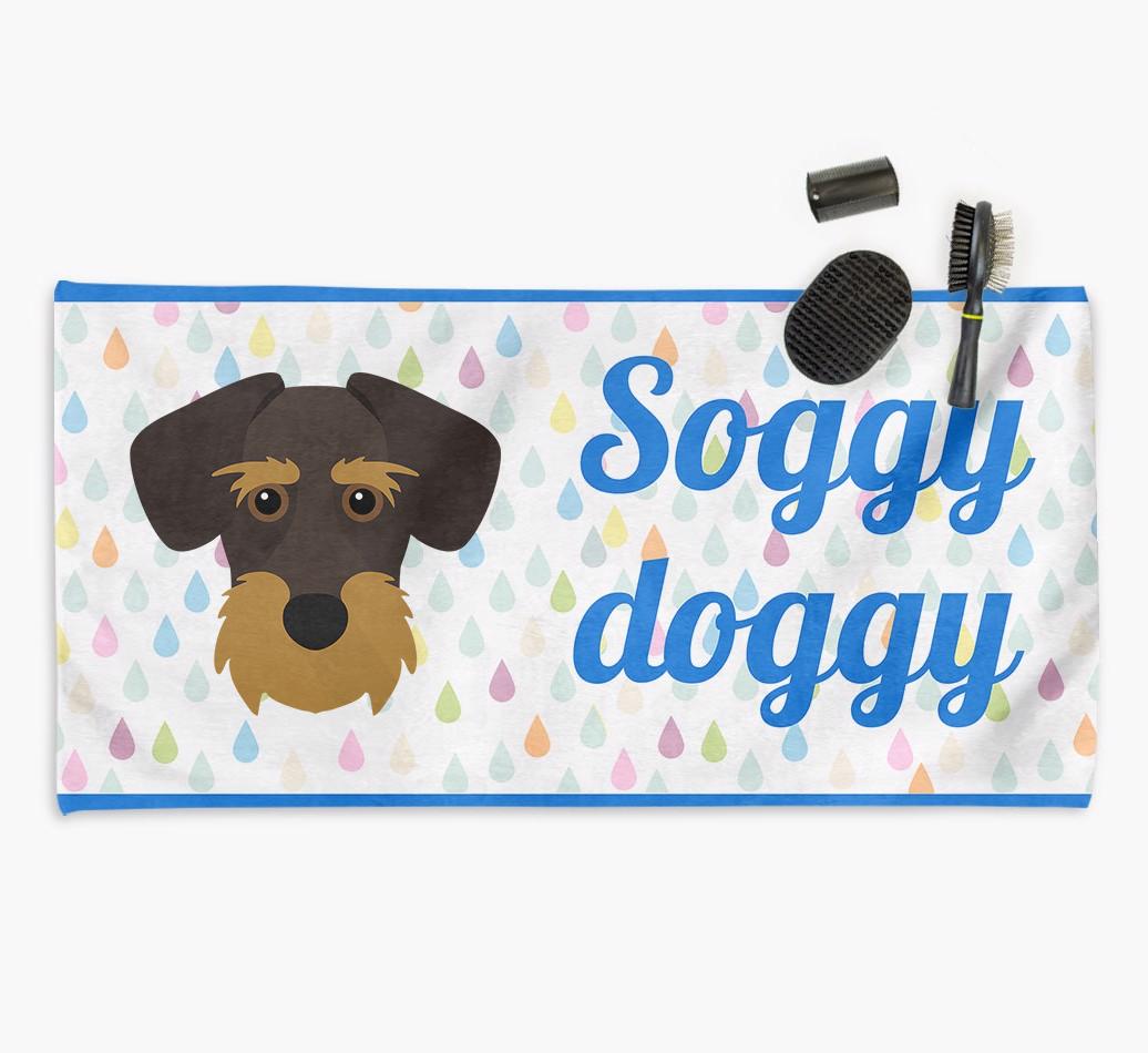 'Soggy Doggy' Towel for your {breedCommonName}