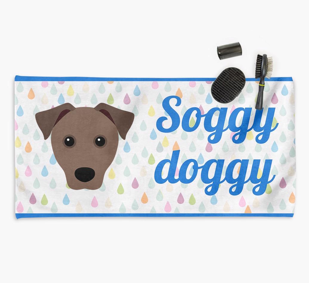 'Soggy Doggy' Towel for your {breedCommonName}