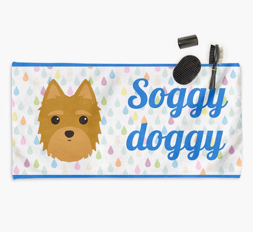 'Soggy Doggy' Towel for your {breedCommonName}