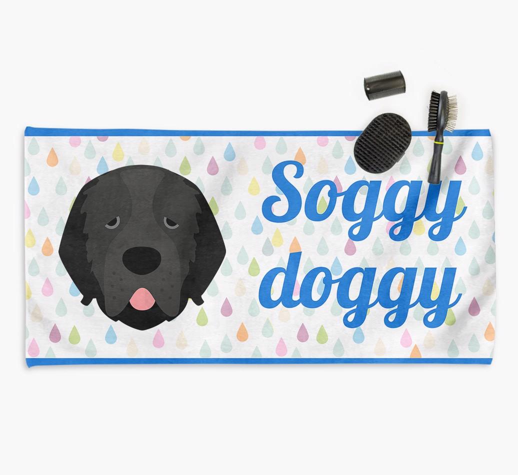 'Soggy Doggy' Towel for your {breedCommonName}