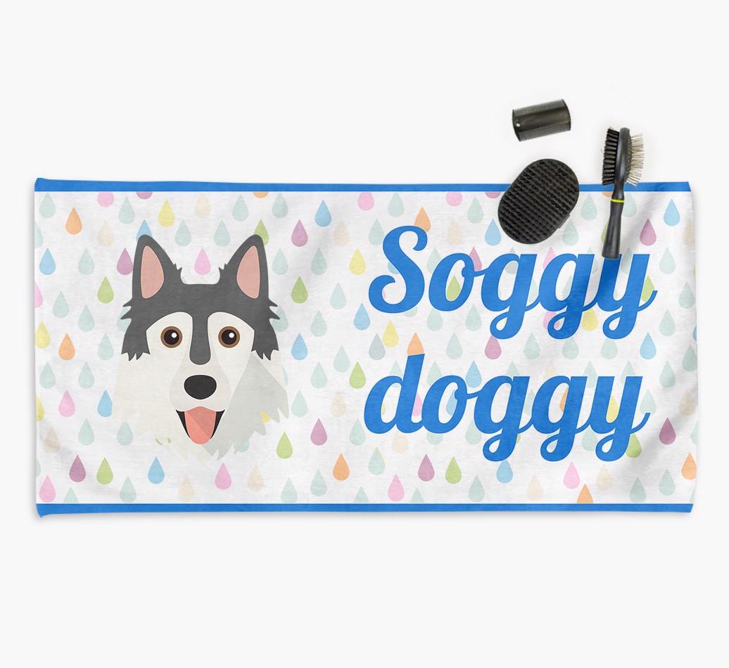'Soggy Doggy' Towel for your {breedCommonName}