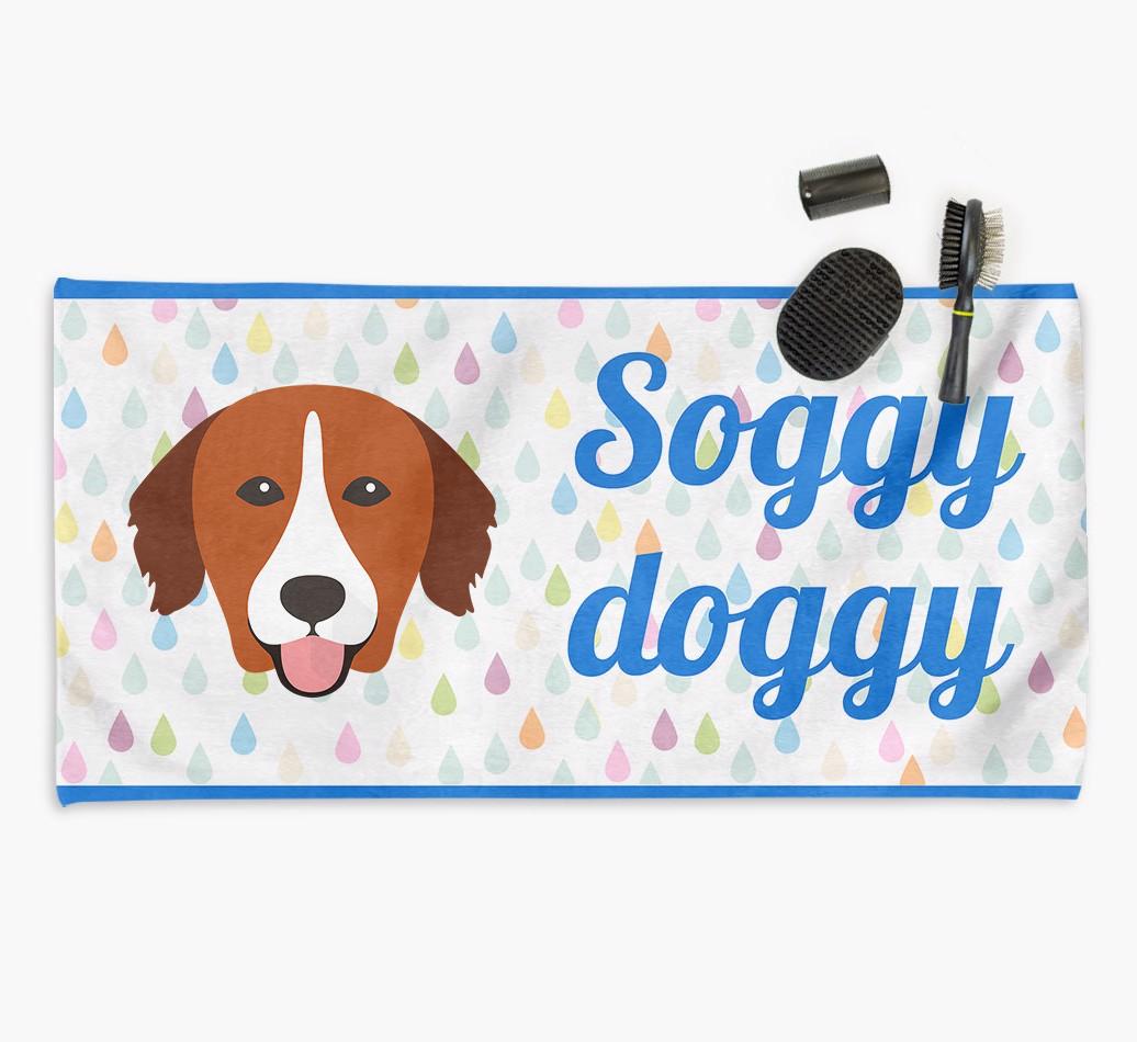 'Soggy Doggy' Towel for your {breedCommonName}