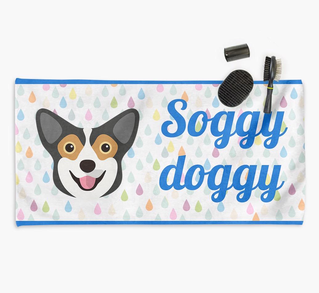 'Soggy Doggy' Towel for your {breedCommonName}
