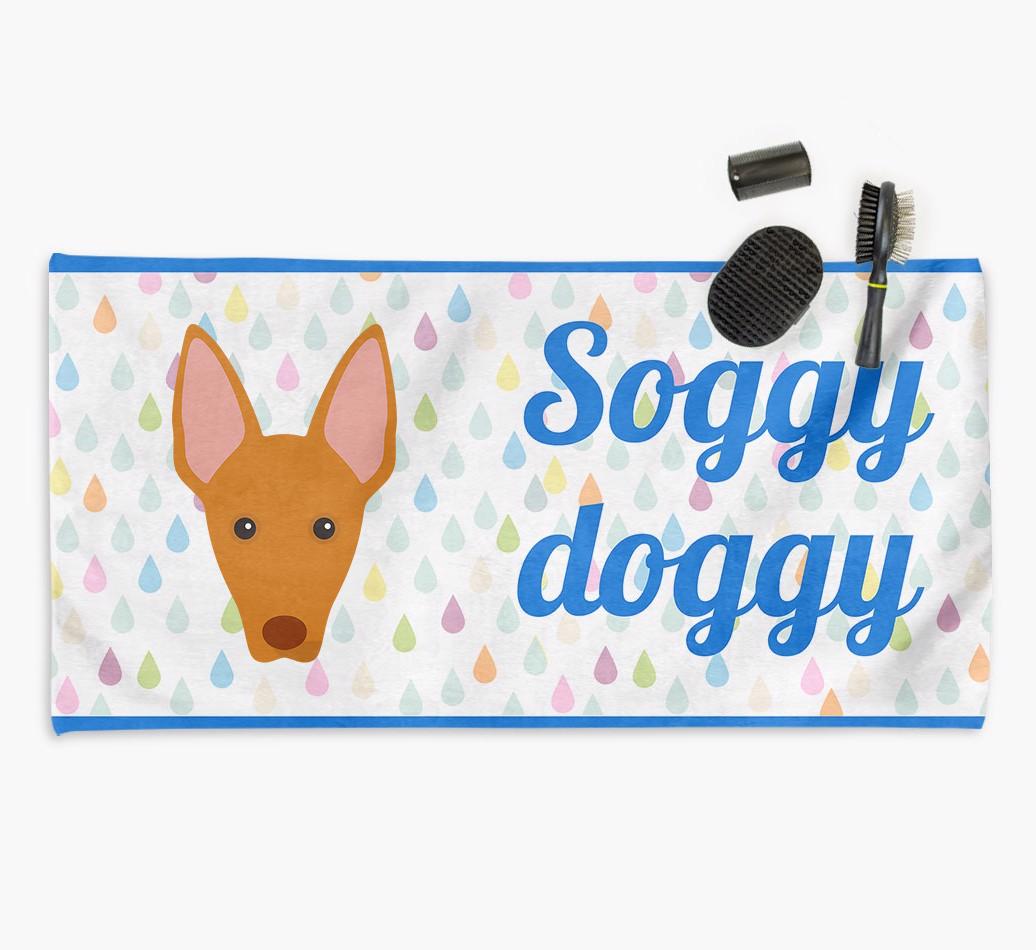 'Soggy Doggy' Towel for your {breedCommonName}