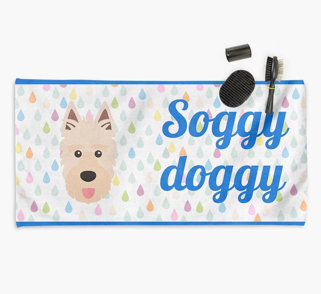 'Soggy Doggy' Towel for your {breedCommonName}