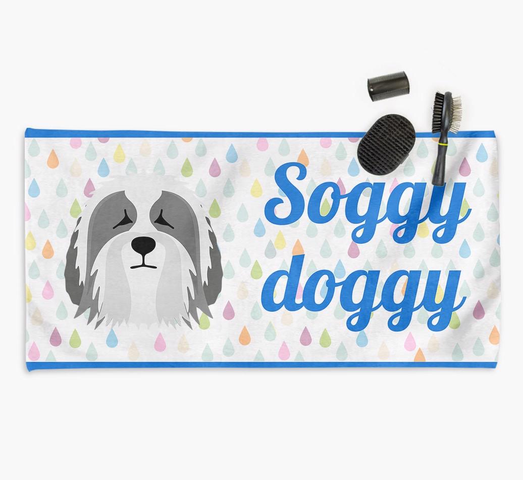 'Soggy Doggy' Towel for your {breedCommonName}