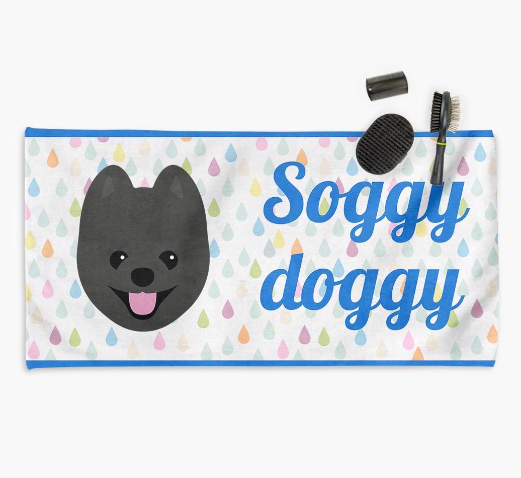 'Soggy Doggy' Towel for your {breedCommonName}