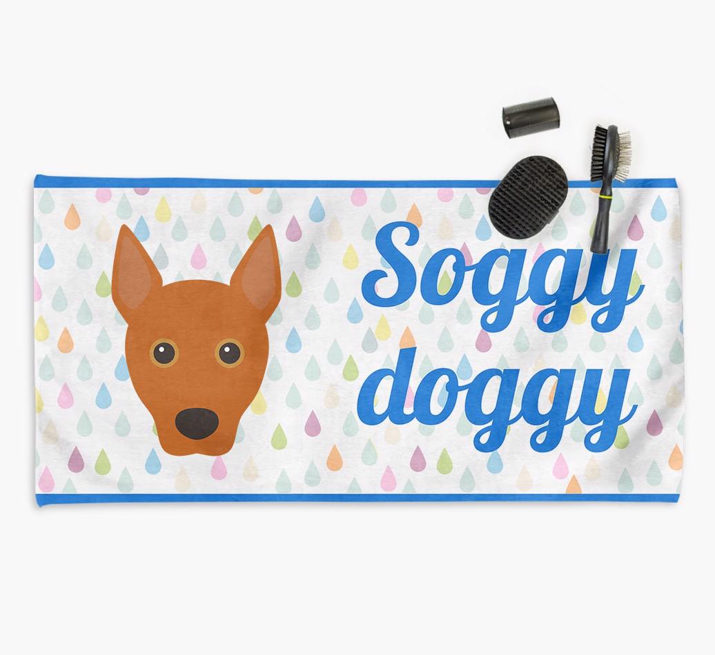 'Soggy Doggy' Towel for your {breedCommonName}