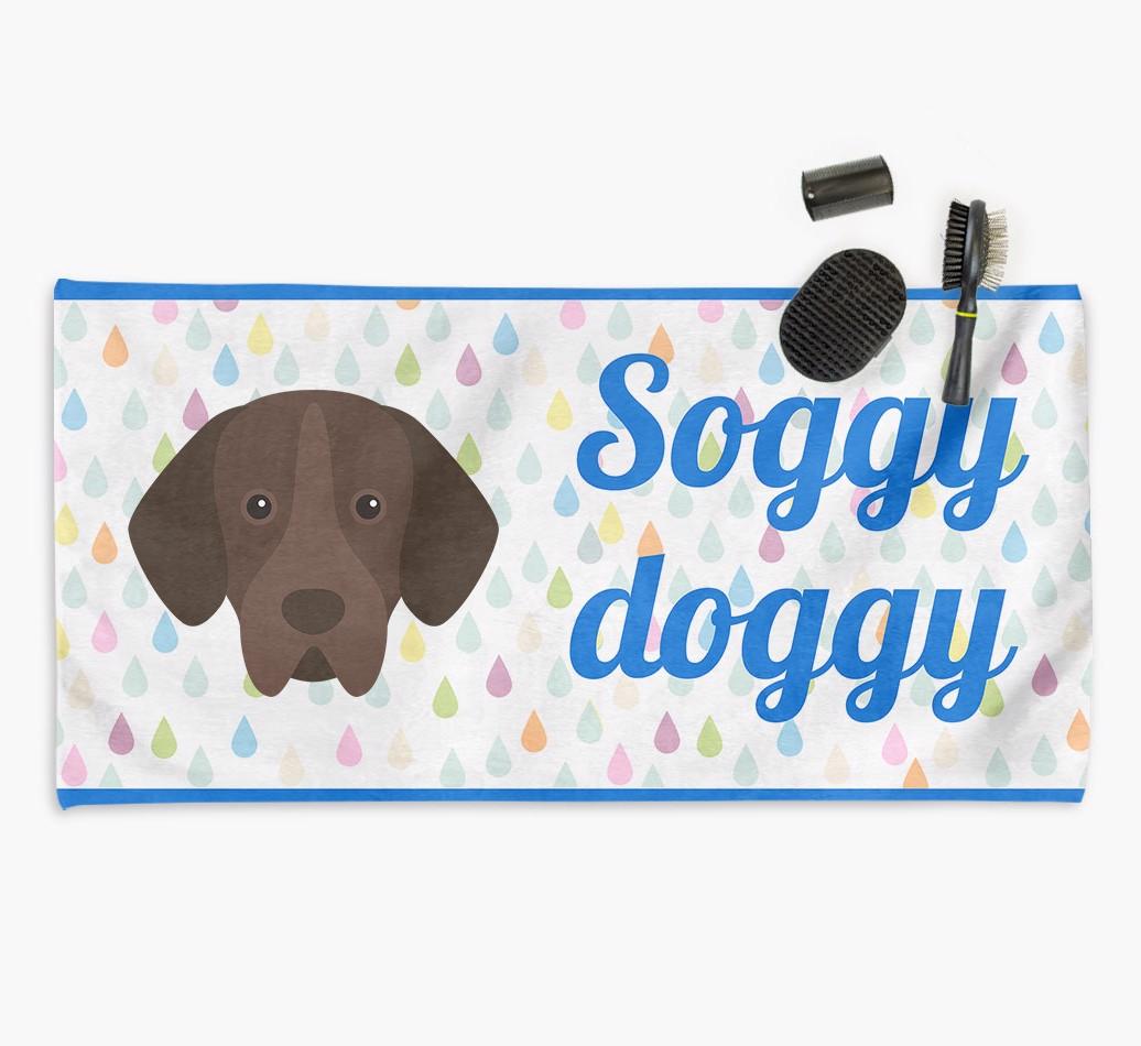 'Soggy Doggy' Towel for your {breedCommonName}