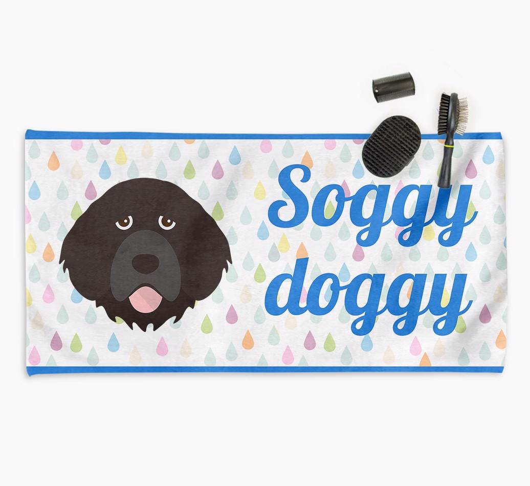 'Soggy Doggy' Towel for your {breedCommonName}