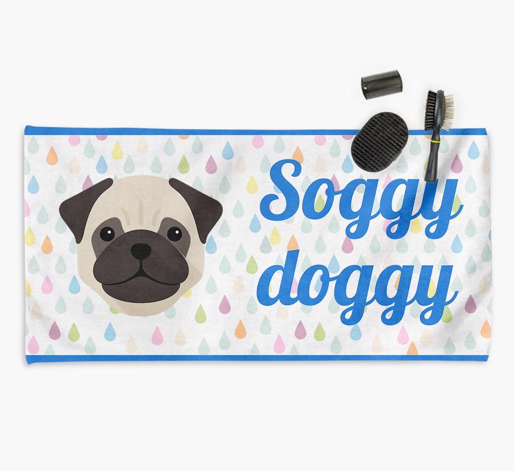 'Soggy Doggy' Towel for your {breedCommonName}