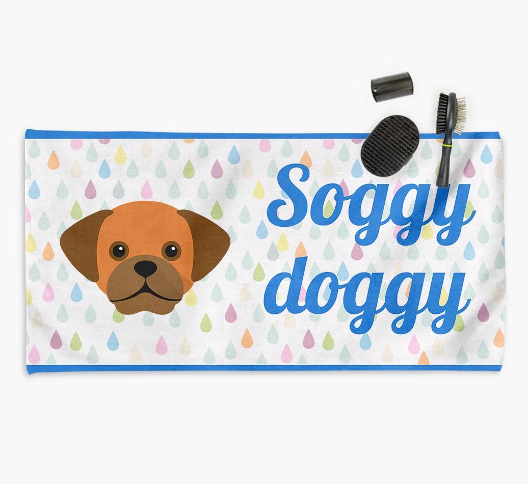 'Soggy Doggy' Towel for your {breedCommonName}