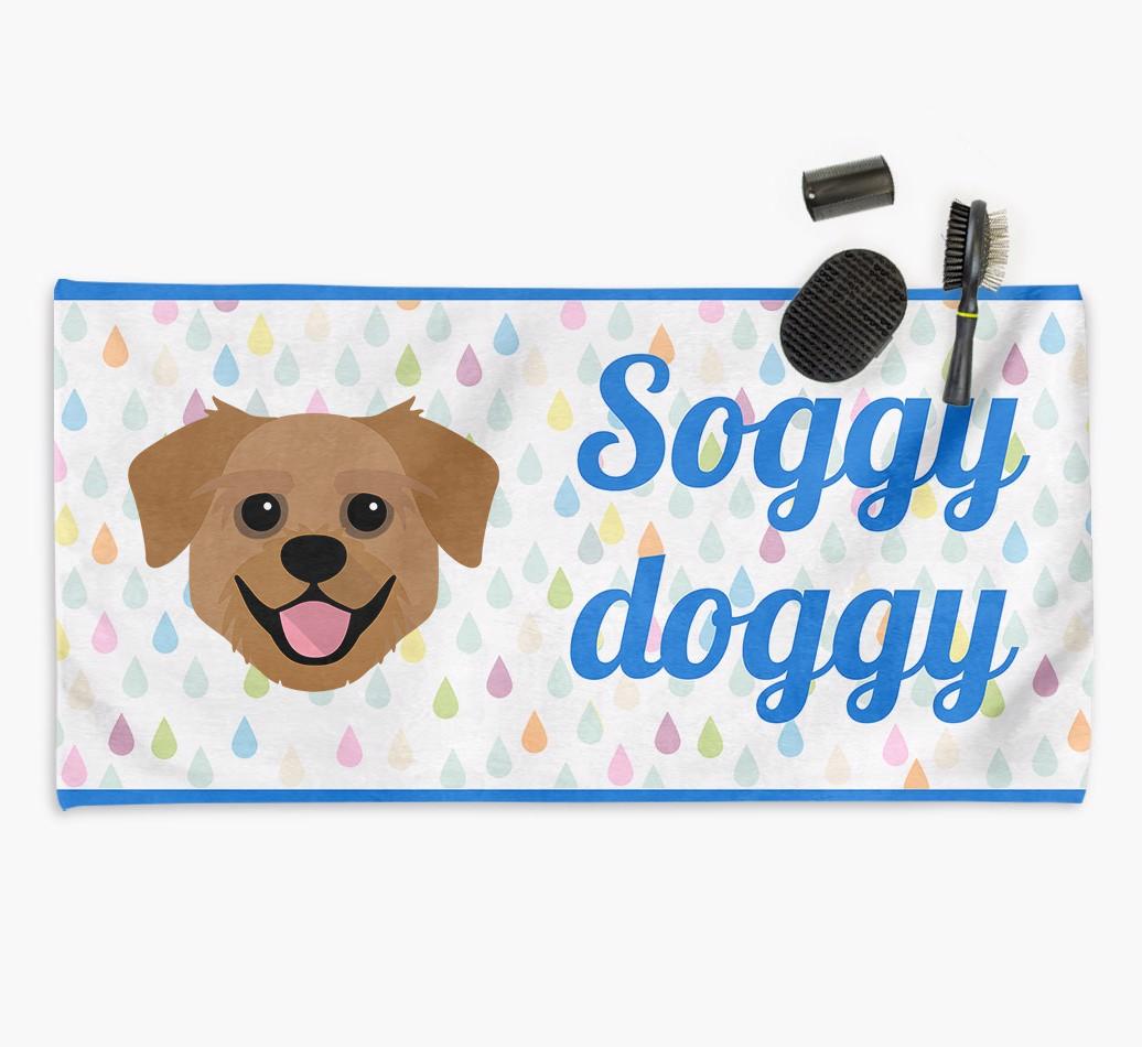 'Soggy Doggy' Towel for your {breedCommonName}