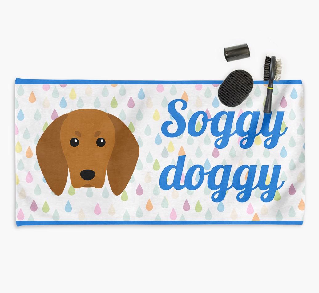'Soggy Doggy' Towel for your {breedCommonName}