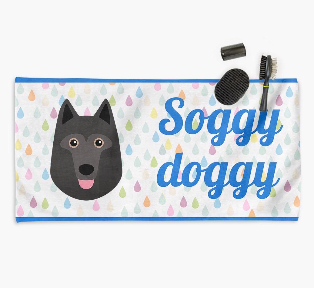 'Soggy Doggy' Towel for your {breedCommonName}