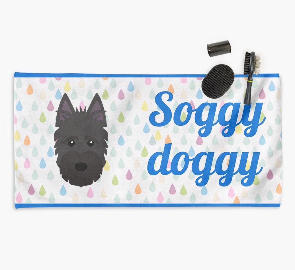 'Soggy Doggy' Towel for your {breedCommonName}