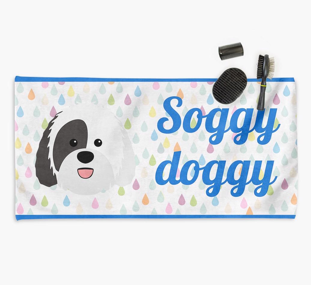 'Soggy Doggy' Towel for your {breedCommonName}