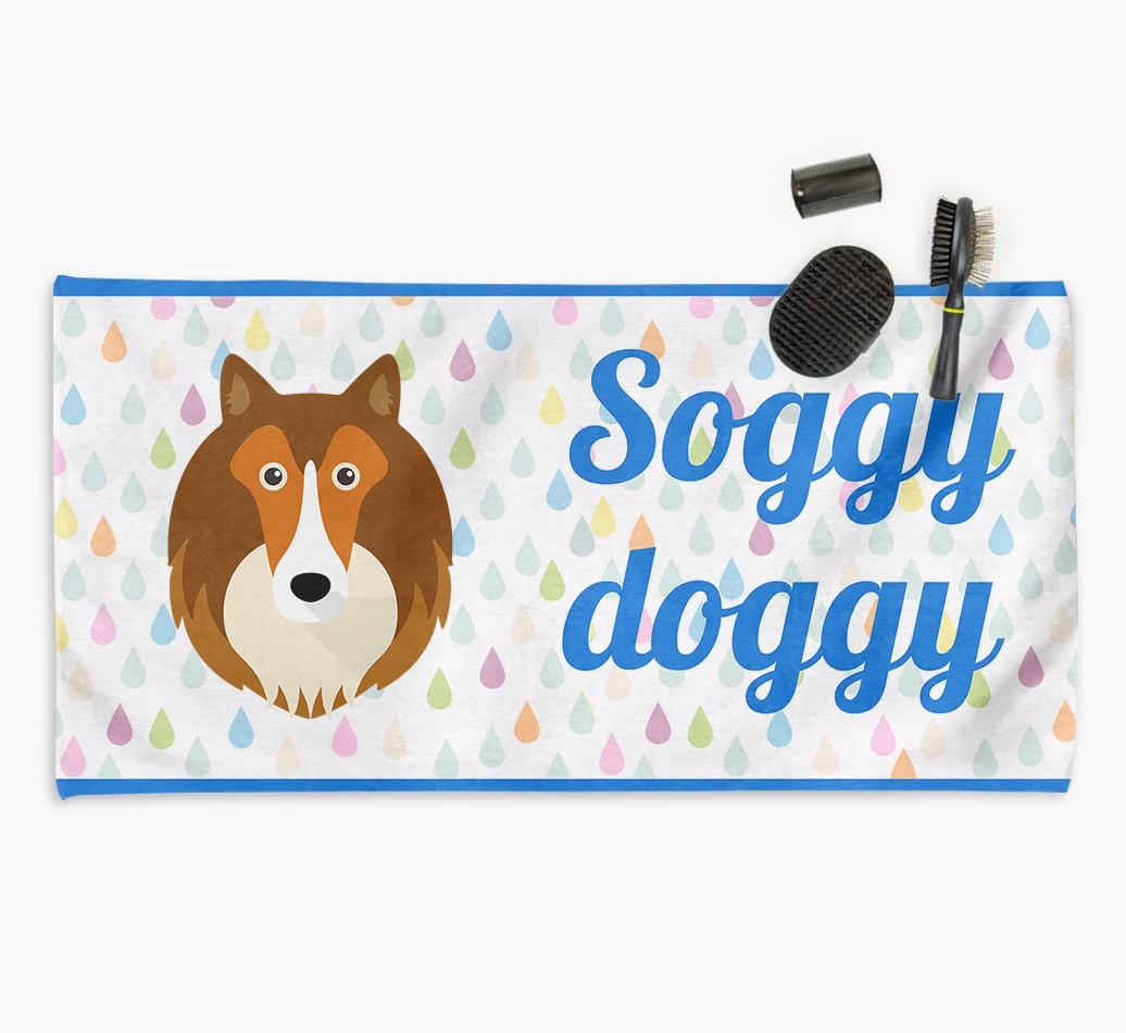 'Soggy Doggy' Towel for your {breedCommonName}