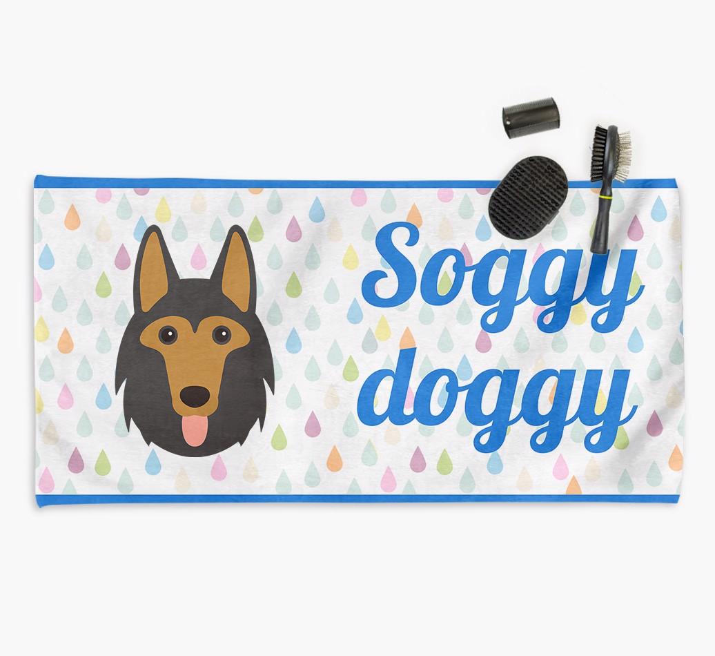 'Soggy Doggy' Towel for your {breedCommonName}