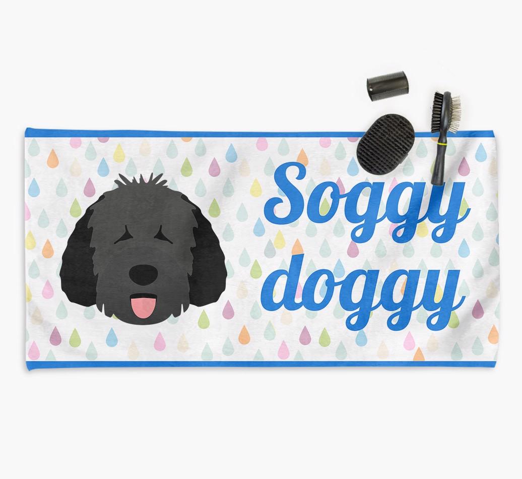 'Soggy Doggy' Towel for your {breedCommonName}