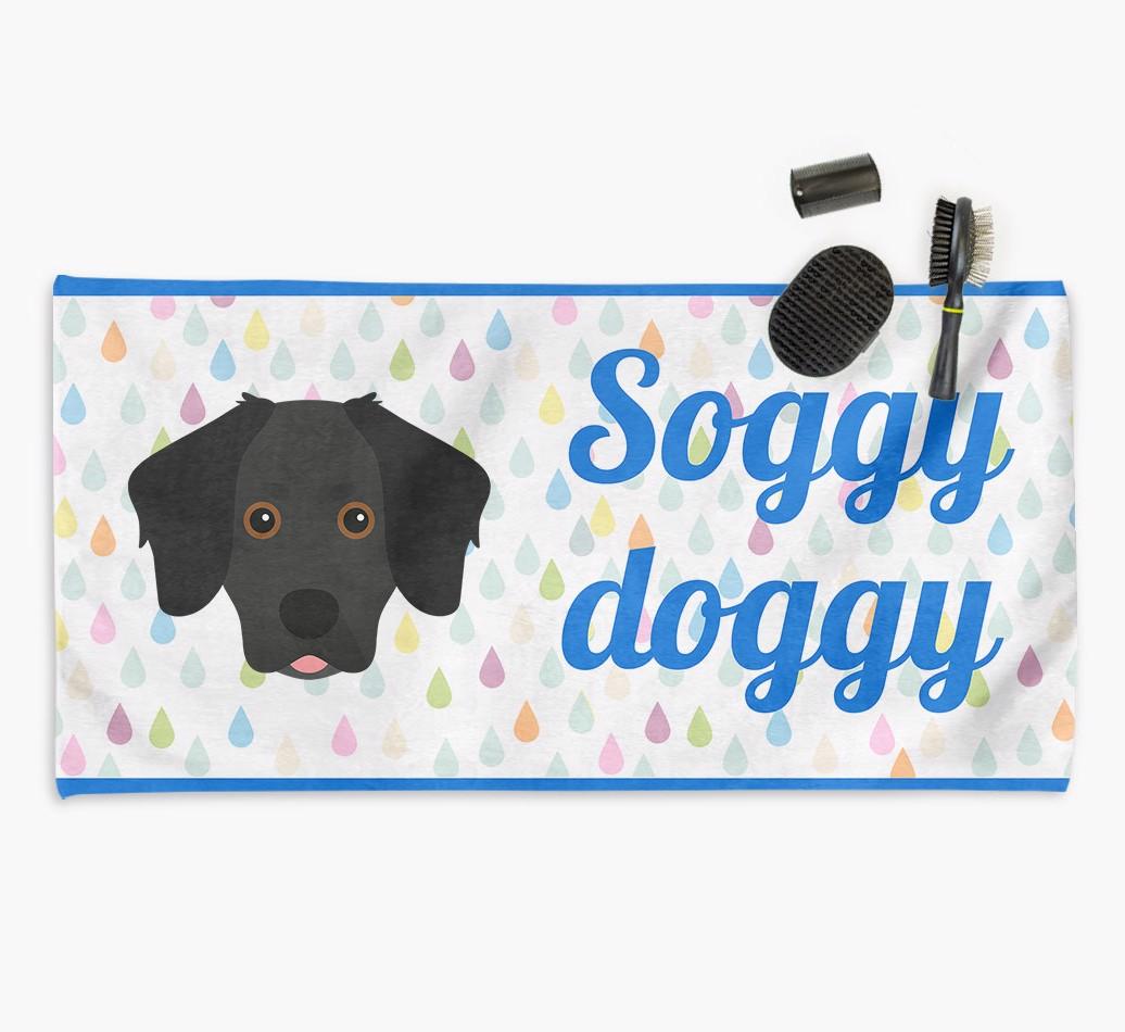 'Soggy Doggy' Towel for your {breedCommonName}