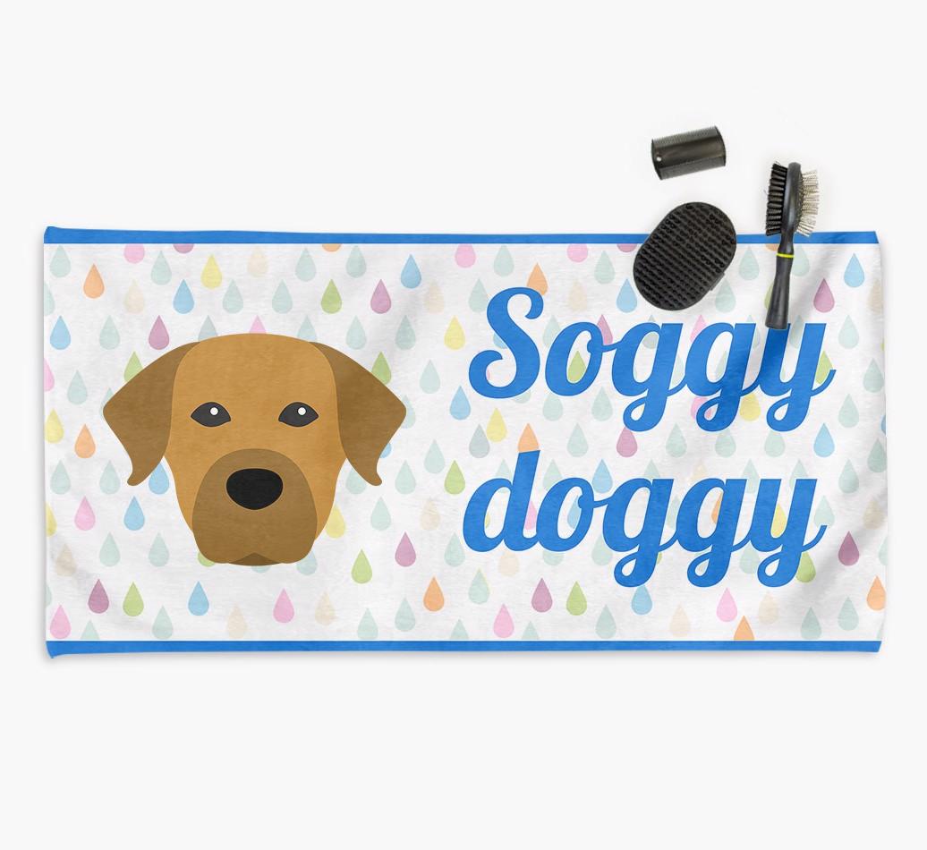 'Soggy Doggy' Towel for your {breedCommonName}