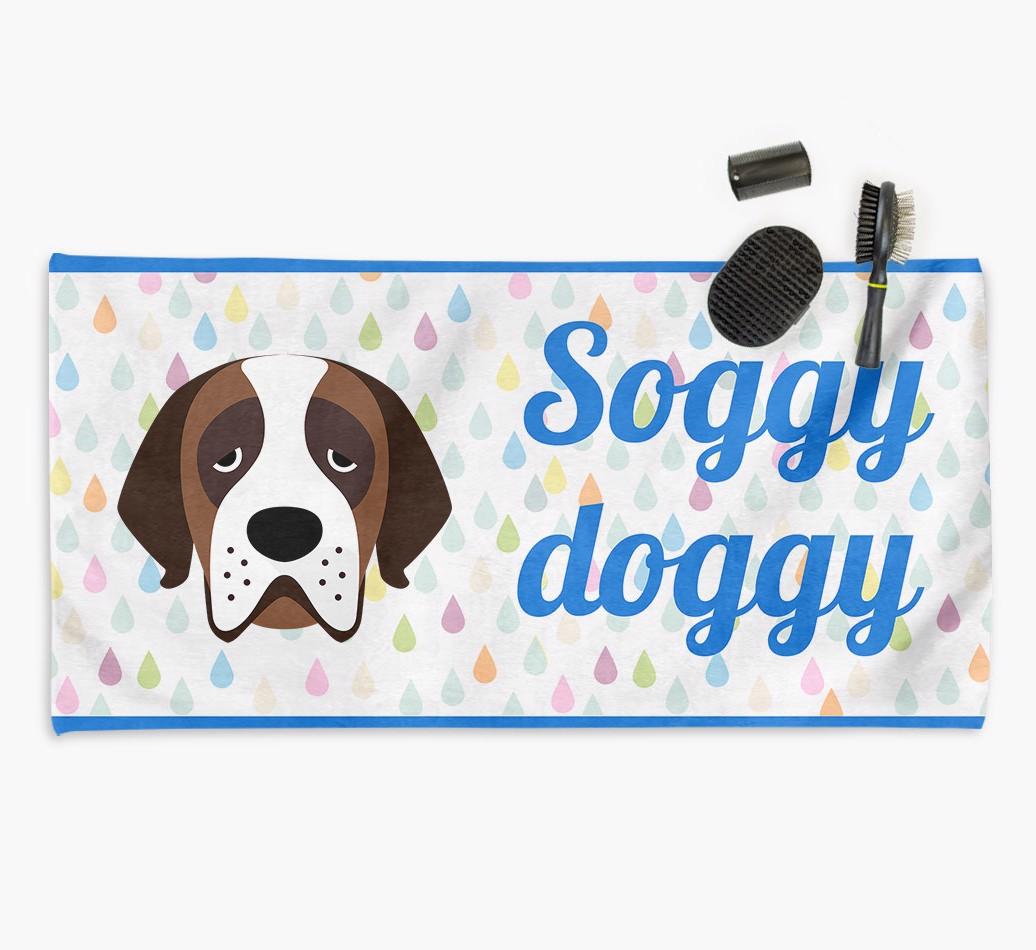 'Soggy Doggy' Towel for your {breedCommonName}