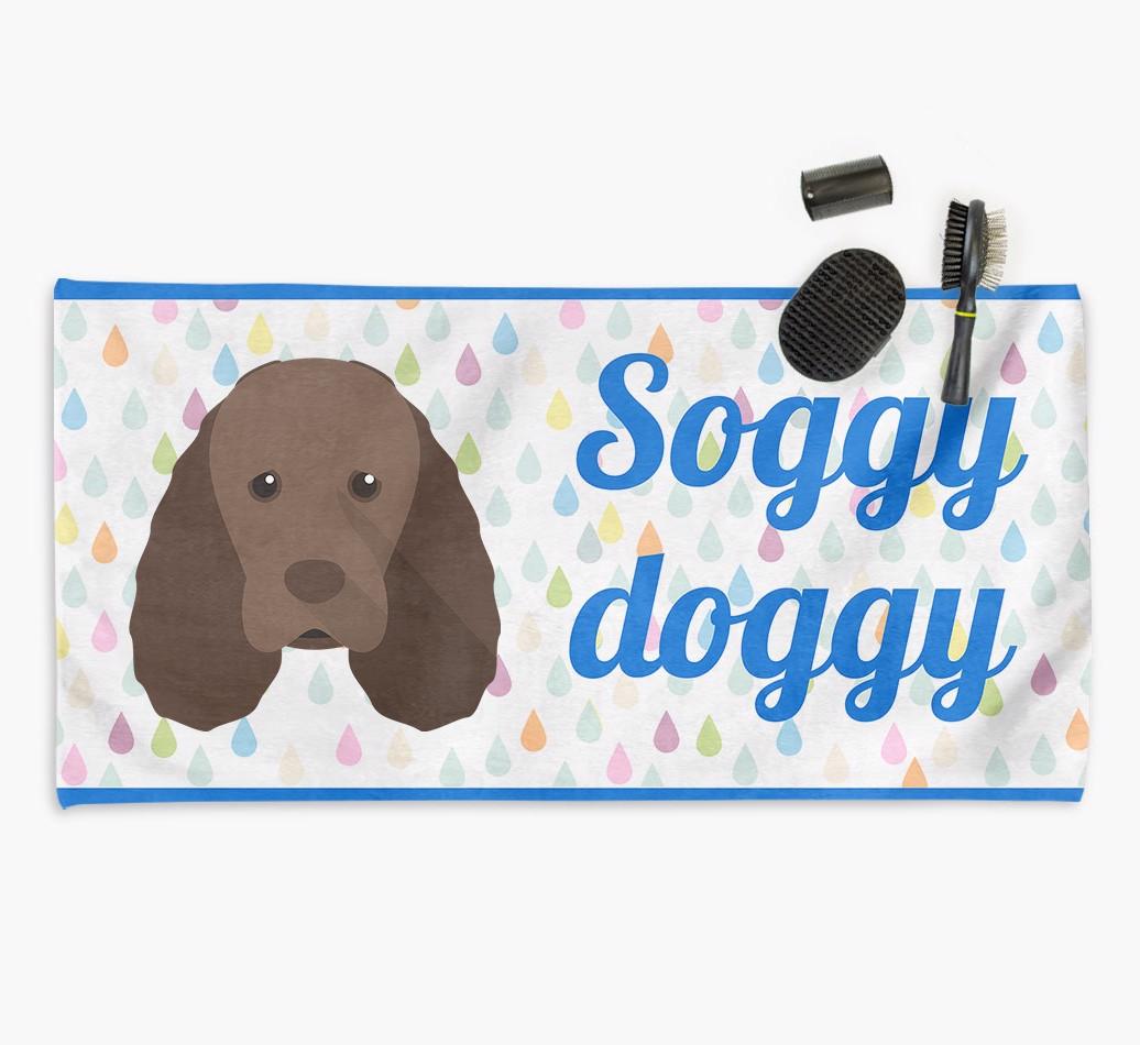 'Soggy Doggy' Towel for your {breedCommonName}
