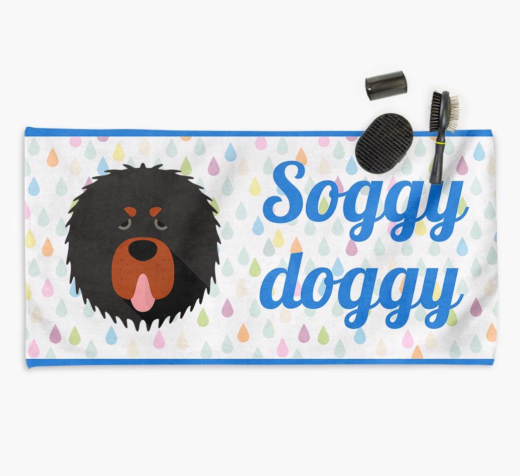 'Soggy Doggy' Towel for your {breedCommonName}