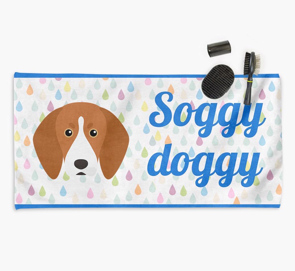 'Soggy Doggy' Towel for your {breedCommonName}