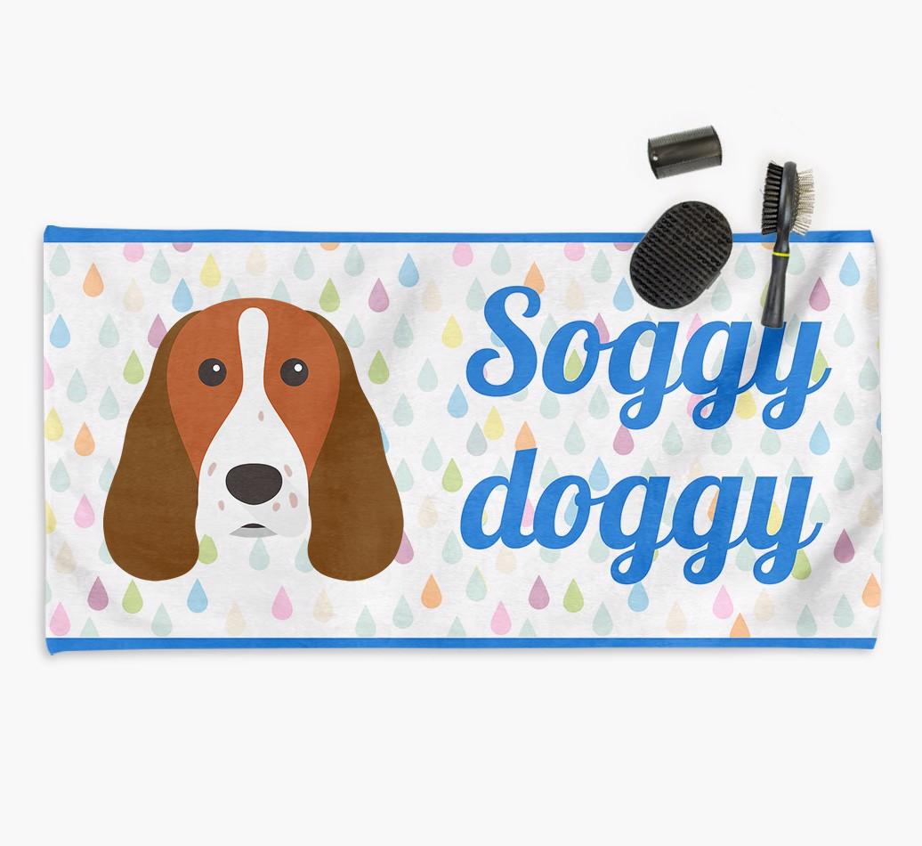 'Soggy Doggy' Towel for your {breedCommonName}