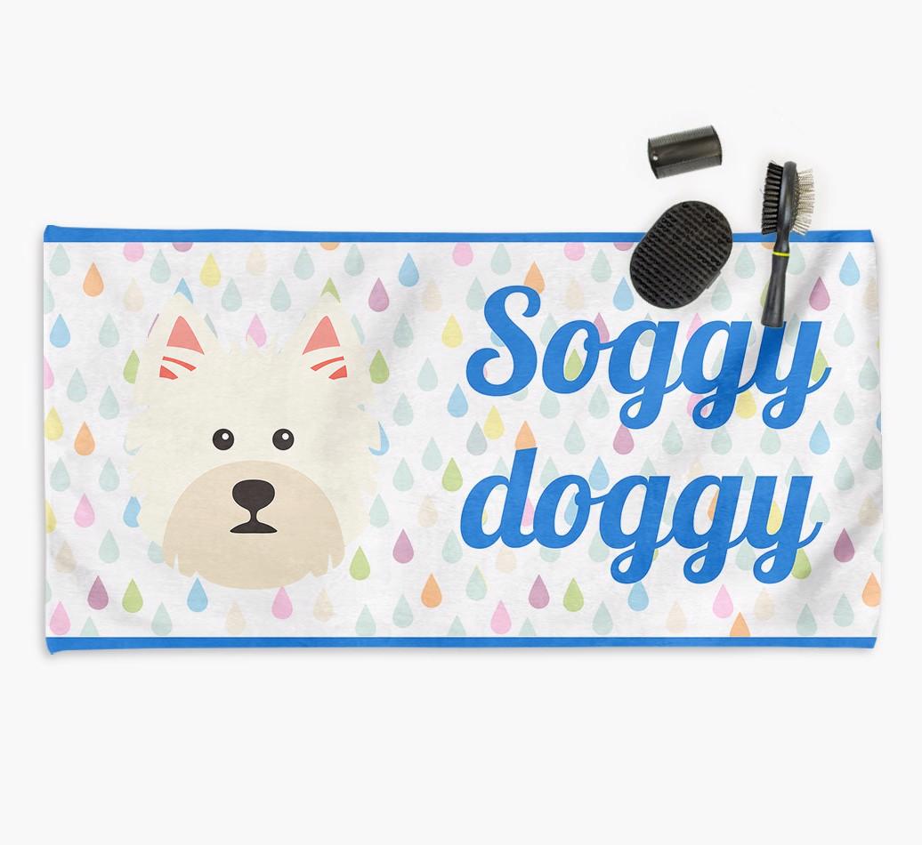 'Soggy Doggy' Towel for your {breedCommonName}