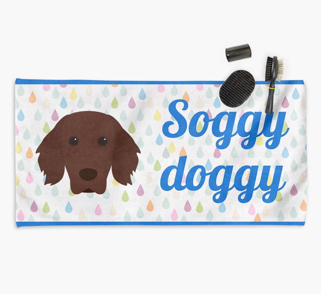 'Soggy Doggy' Towel for your {breedCommonName}